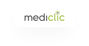 Logo de mediclic, cliente de WebKit